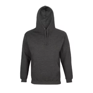 Sudadera SOL’S 03815 en Antracita mezcla, vista frontal