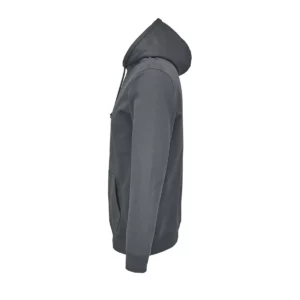 Sudadera SOL’S 03815 en Gris ratón, vista lateral