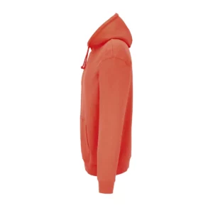 Sudadera SOL’S 03815 en Naranja pop, vista lateral