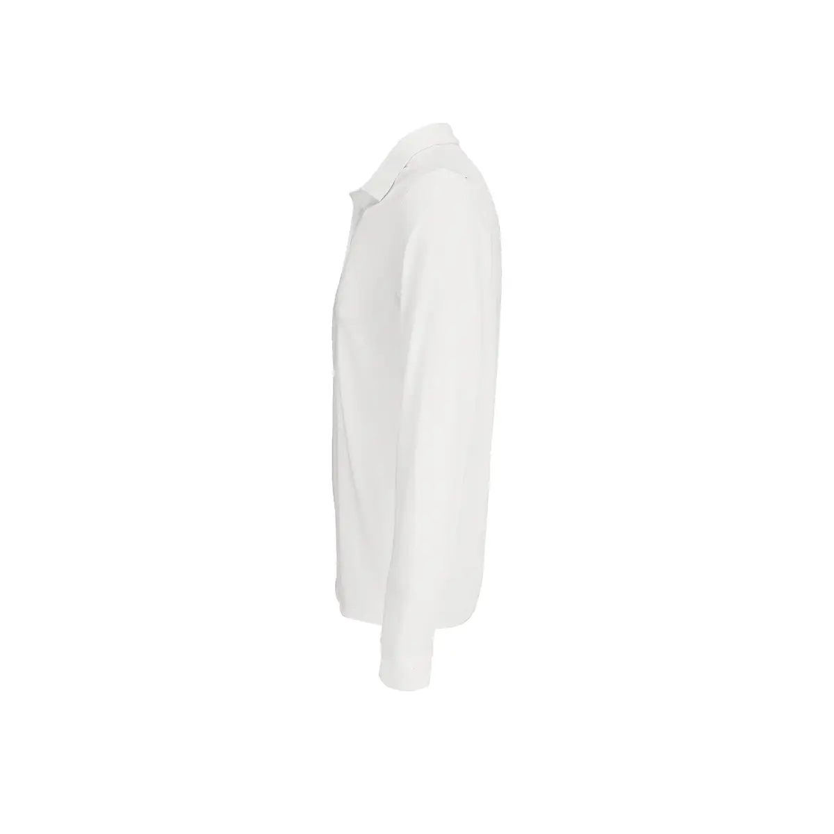 Polo unisex SOL’S PRIME LSL 03983 4 Polo Sol’s PRIME LSL en color Blanco, vista lateral