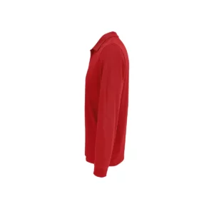 Polo Sol’s PRIME LSL en color Rojo, vista lateral
