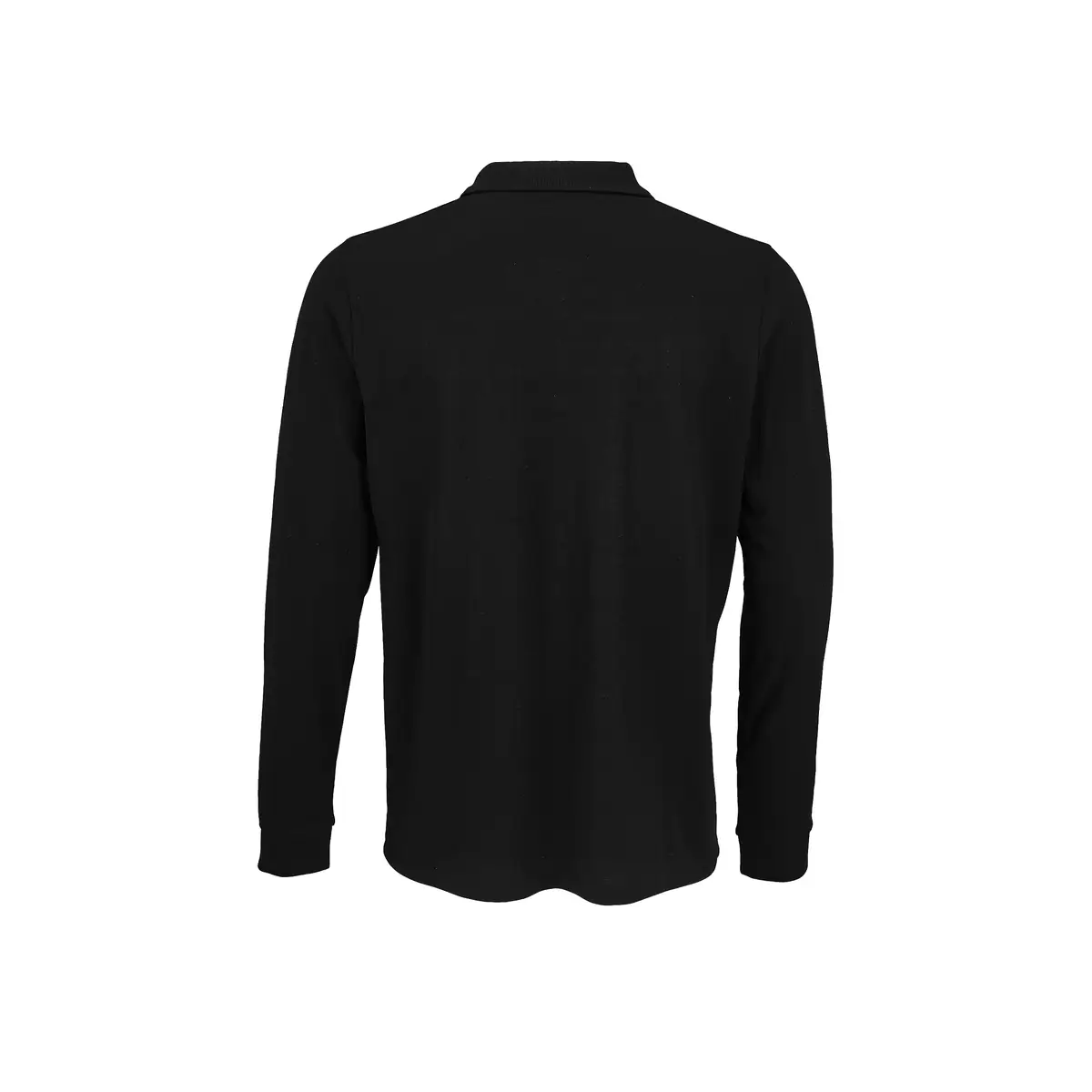 Polo unisex SOL’S PRIME LSL 03983 8 Polo Sol’s PRIME LSL en color Negro, vista trasera