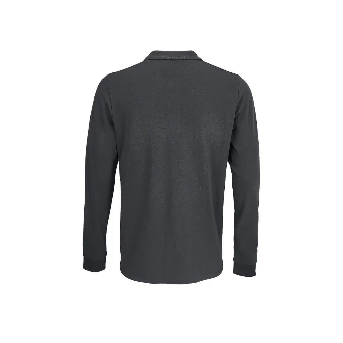 Polo unisex SOL’S PRIME LSL 03983 14 Polo Sol’s PRIME LSL en color Gris oscuro, vista trasera