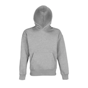 Sudadera SOL’S 03991 en Gris mezcla, vista frontal