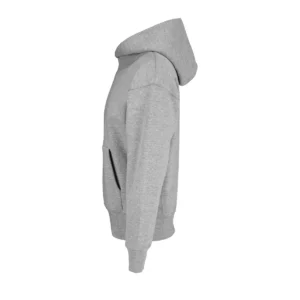 Sudadera SOL’S 03991 en Gris mezcla, vista lateral