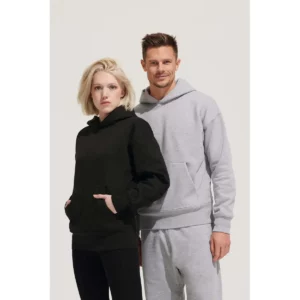 Sudadera SOL’S 03991, vista frontal con persona