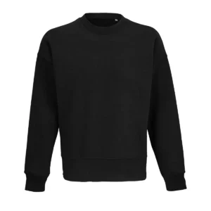 Sudadera SOL’S 04043 en Negro, vista frontal