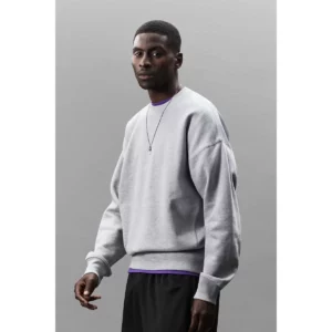 Sudadera SOL’S 04043, vista frontal con persona