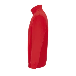 Sudadera SOL’S 04234 en Rojo vivo, vista lateral
