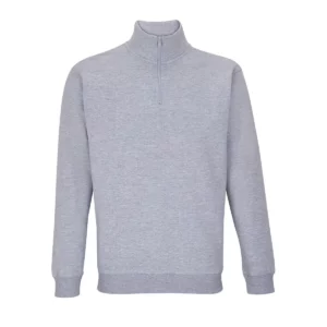 Sudadera SOL’S 04234 en Gris mezcla, vista frontal