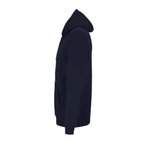Sudadera SOL’S 04237 en French marino, vista lateral