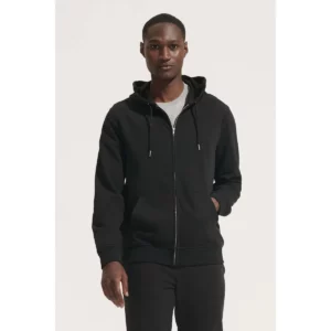 Sudadera SOL’S 04237, vista frontal con persona