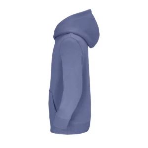 Sudadera SOL’S 04238 en Azul, vista lateral