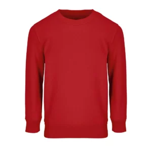 Sudadera SOL’S 04239 en Rojo vivo, vista frontal