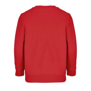 Sudadera SOL’S 04239 en Rojo vivo, vista trasera