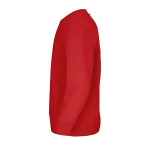 Sudadera SOL’S 04239 en Rojo vivo, vista lateral
