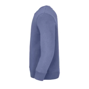 Sudadera SOL’S 04239 en Azul, vista lateral