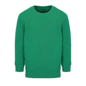 Sudadera SOL’S 04239 en Verde pradera, vista frontal