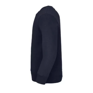 Sudadera SOL’S 04239 en French marino, vista lateral