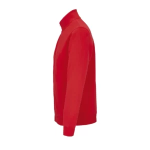 Sudadera SOL’S 04240 en Rojo vivo, vista lateral