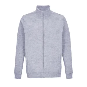 Sudadera SOL’S 04240 en Gris mezcla, vista frontal