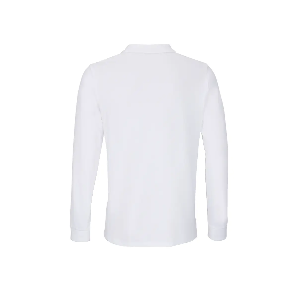 Polo unisex SOL’S PLANET LSL 04241 5 Polo Sol’s PLANET LSL en color Blanco, vista trasera