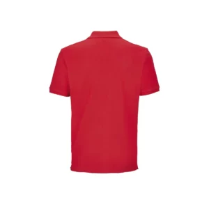 Polo Sol’s PEGASE en color Rojo vivo, vista trasera