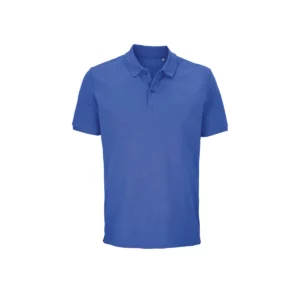 Polo Sol’s PEGASE en color Azul royal, vista frontal