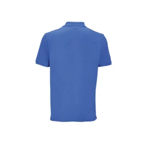 Polo Sol’s PEGASE en color Azul royal, vista trasera