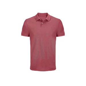 Polo Sol’s PACIFIC en color Rosa folk, vista frontal