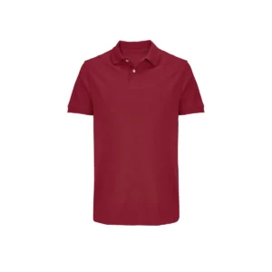 Polo Sol’s PACIFIC en color Rojo folk, vista frontal
