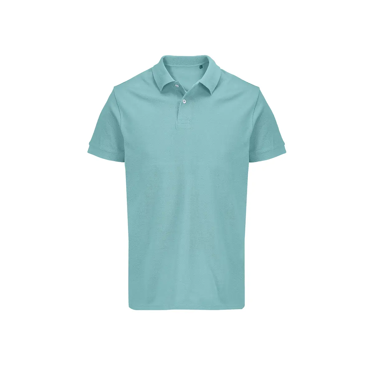 Polo unisex SOL’S PACIFIC 04439 45 Polo Sol’s PACIFIC en color Azul piscina, vista frontal