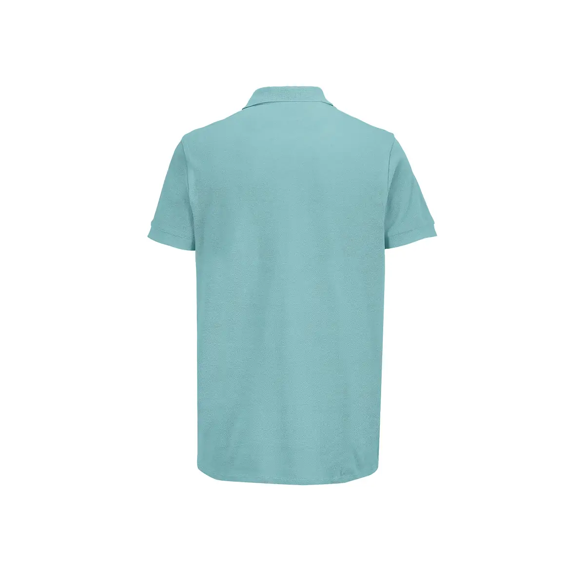 Polo unisex SOL’S PACIFIC 04439 47 Polo Sol’s PACIFIC en color Azul piscina, vista trasera