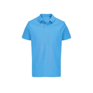 Polo Sol’s PACIFIC en color Aqua, vista frontal