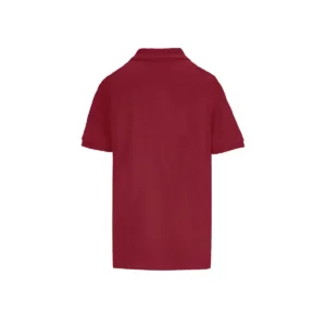 Polo Sol’s PACIFIC WOMEN en color Rojo folk, vista trasera