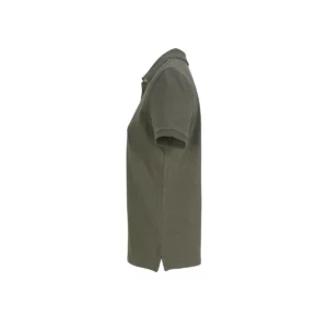 Polo Sol’s PACIFIC WOMEN en color Army, vista lateral