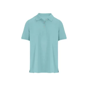 Polo Sol’s PACIFIC WOMEN en color Azul piscina, vista frontal