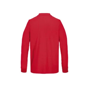 Polo Sol’s PACIFIC LSL en color Rojo, vista trasera
