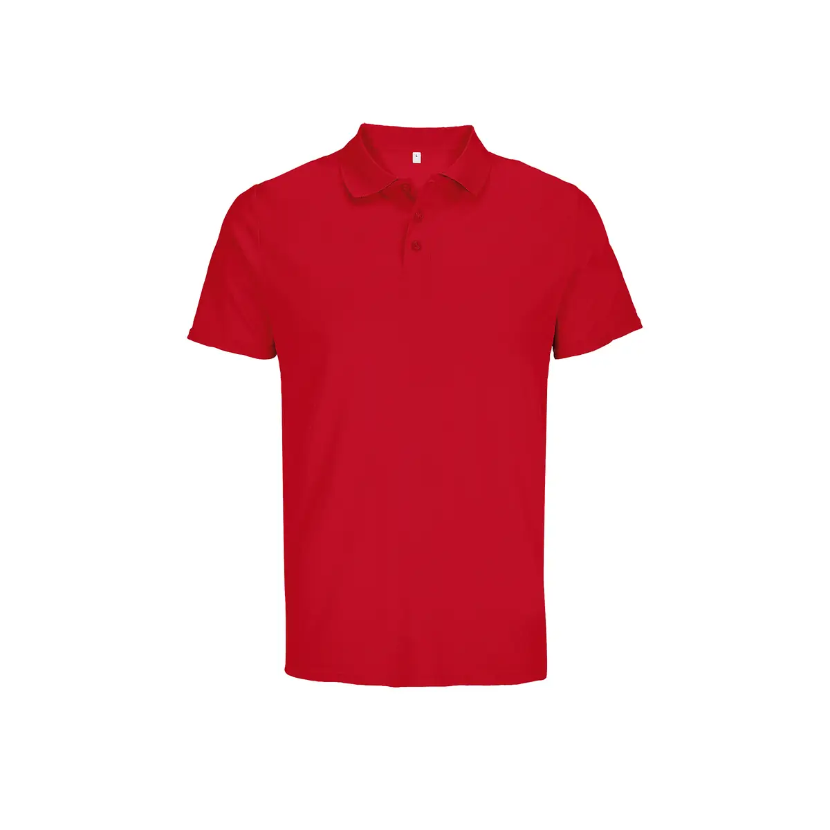 Polo unisex SOL’S PITCHER 04442 15 Polo Sol’s PITCHER en color Rojo, vista frontal