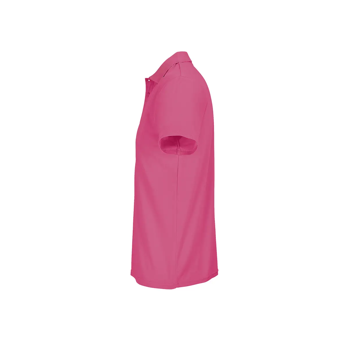 Polo unisex SOL’S PITCHER 04442 19 Polo Sol’s PITCHER en color Cinta rosa, vista lateral