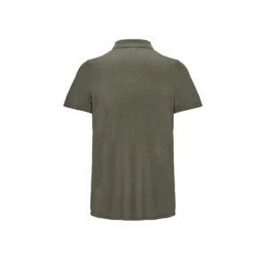 Polo Sol’s PITCHER en color Army, vista trasera