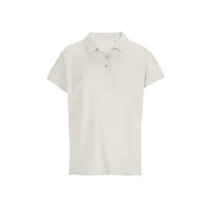 Polo Sol’s PULSE WOMEN en color Blanco hueso, vista frontal