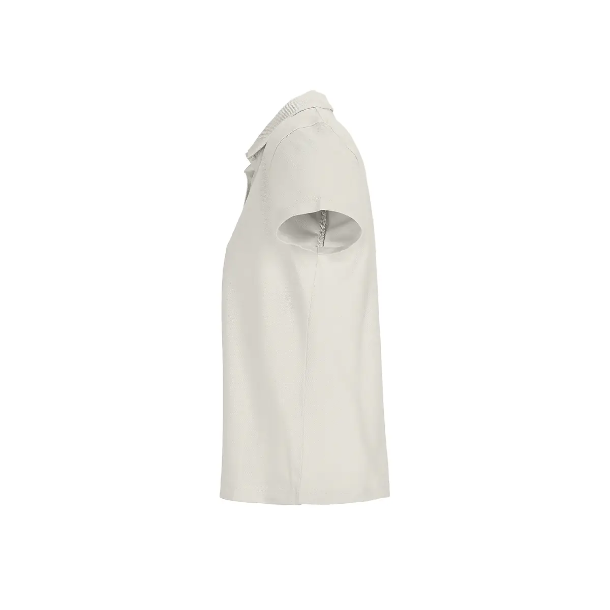 Polo mujer SOL’S PULSE WOMEN 04501 23 Polo Sol’s PULSE WOMEN en color Blanco hueso, vista lateral