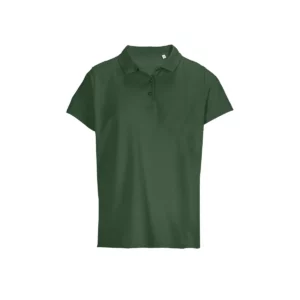 Polo Sol’s PULSE WOMEN en color Verde botella, vista frontal