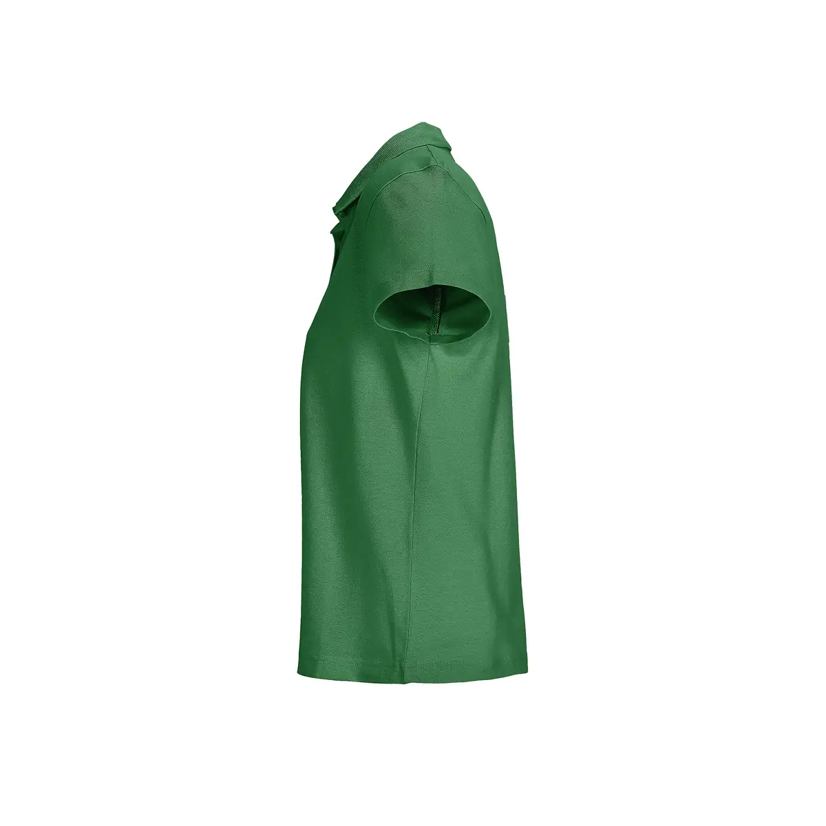 Polo mujer SOL’S PULSE WOMEN 04501 62 Polo Sol’s PULSE WOMEN en color Verde pradera, vista lateral