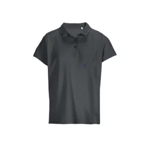 Polo Sol’s PULSE WOMEN en color Gris ratón, vista frontal