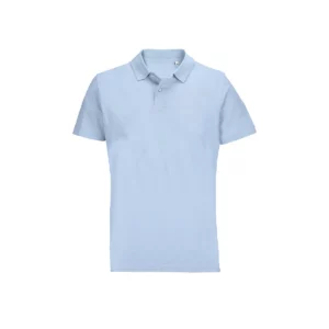 Polo Sol’s PULSE en color Azul cielo, vista frontal