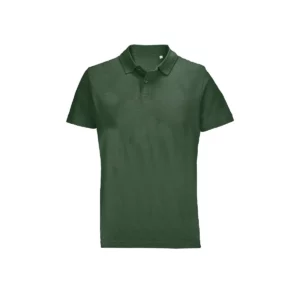 Polo Sol’s PULSE en color Verde botella, vista frontal