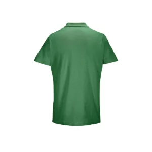 Polo Sol’s PULSE en color Verde pradera, vista trasera