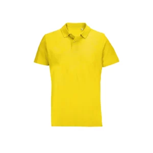 Polo Sol’s PULSE en color Amarillo, vista frontal